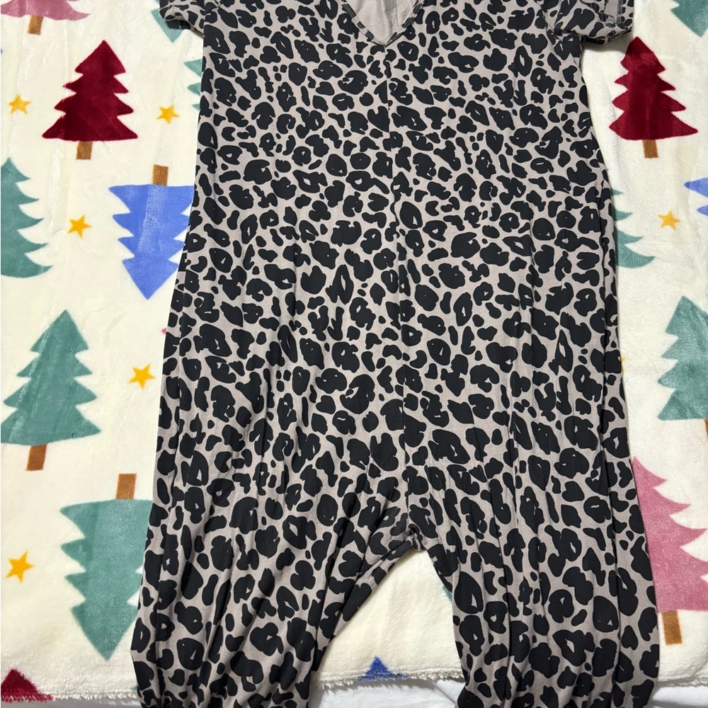 Smash + Tess Leopard Print Jumpsuit